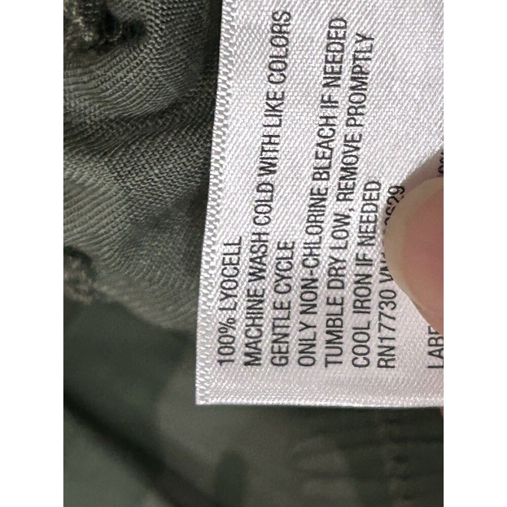 Knox Rose Women’s 3X Green Jogger Pullon Drawstring Camo Lyocell NWT $30 - Picture 9 of 10